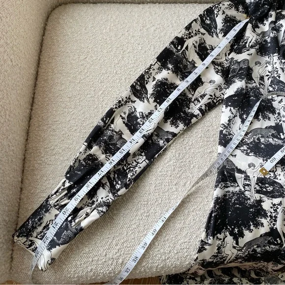 Reformation Maple Dress Elysian 100% Silk Size 0